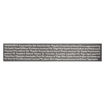 Soothing Touch Scrub - Organic - Salt - Herbal - Lavender - 10 Oz - Maras Green