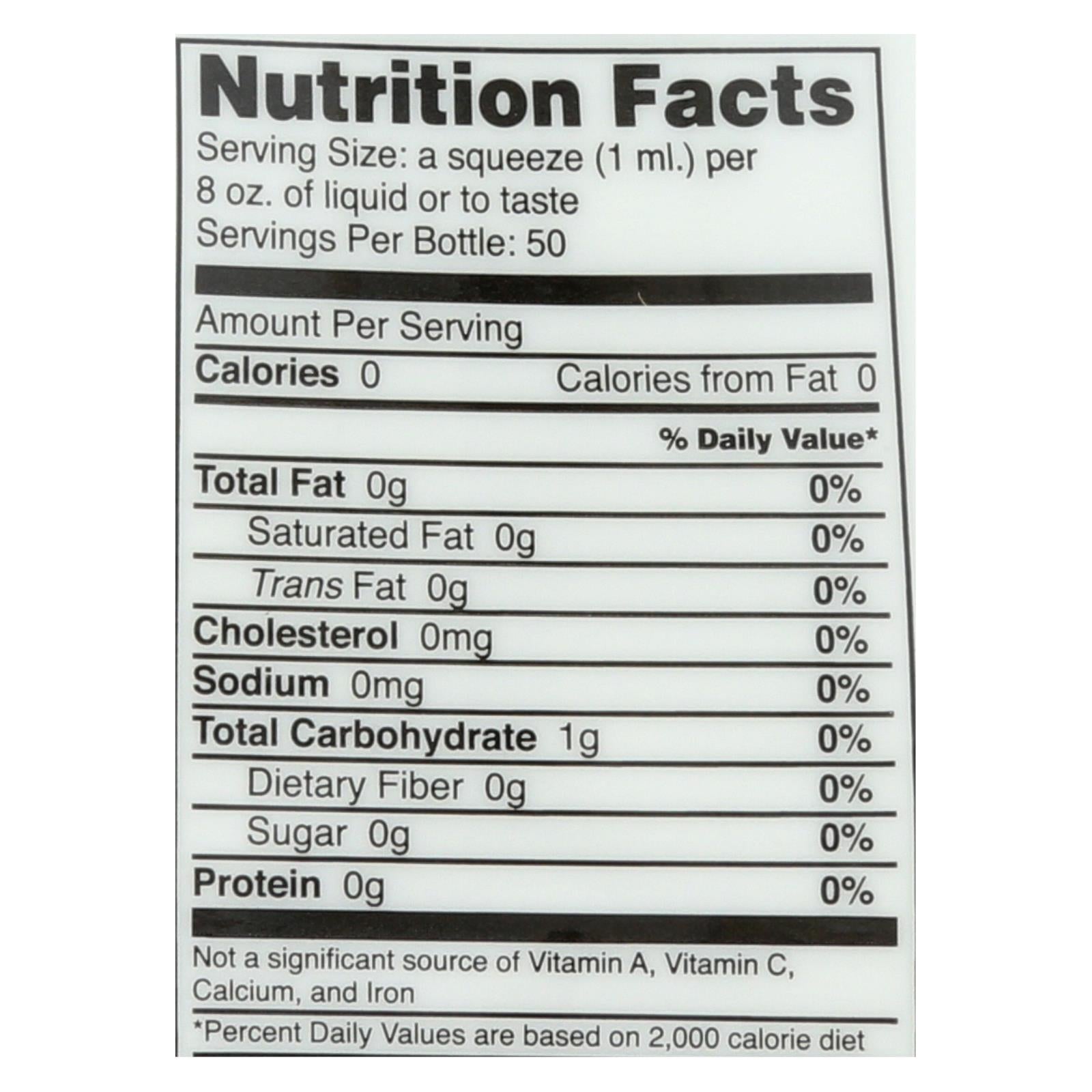 Sweet Leaf Sweet Drops - Stevia Clear - 1.7 Oz - Maras Green