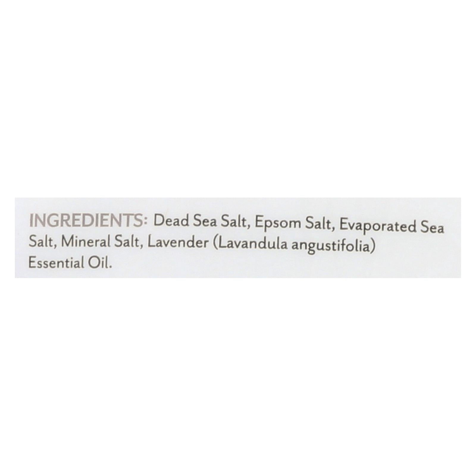 Soothing Touch Bath Salts - Lavender Calming - 32 Oz - Maras Green