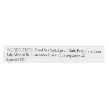 Soothing Touch Bath Salts - Lavender Calming - 32 Oz - Maras Green