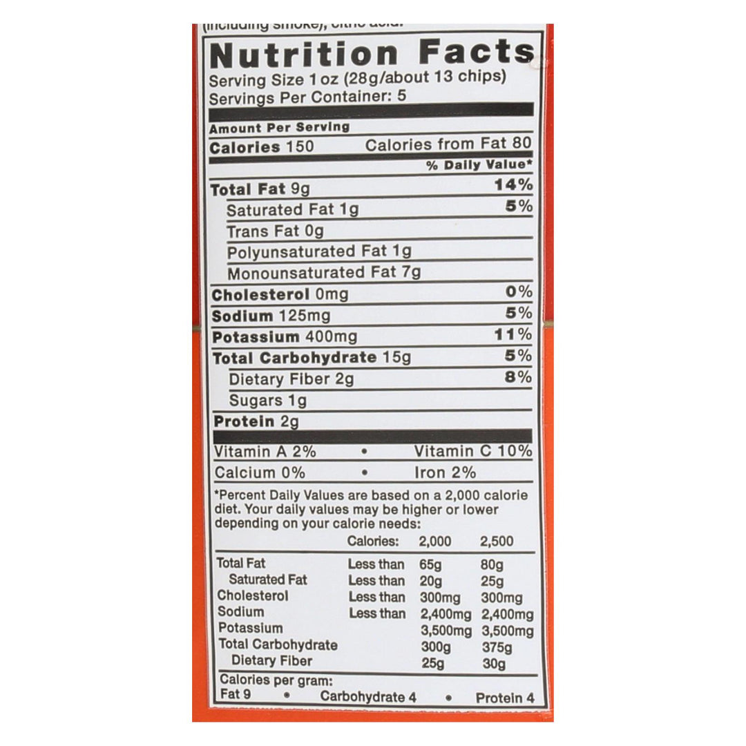 Kettle Brand Potato Chips - Backyard Barbeque - Case Of 15 - 5 Oz. - Maras Green