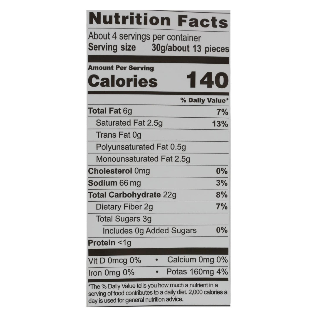 Artisan Tropic Plantain Strips - With Sea Salt - Case Of 12 - 4.5 Oz. - Maras Green