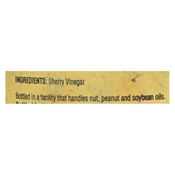Napa Valley Naturals 15 Year Sherry - Vinegar - Case Of 12 - 12.7 Fl Oz. - Maras Green