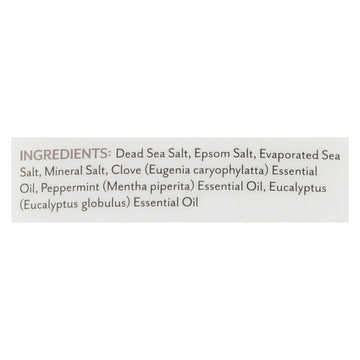 Soothing Touch Bath Salts - Sore Muscle Soak - 32 Oz - Maras Green