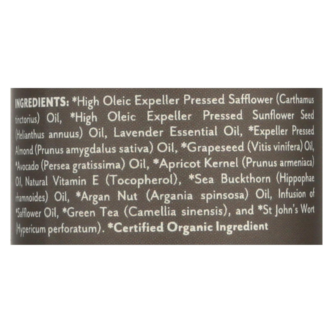 Soothing Touch Bath Body And Massage Oil - Organic - Ayurveda - Lavender - Calming - 4 Oz - Maras Green