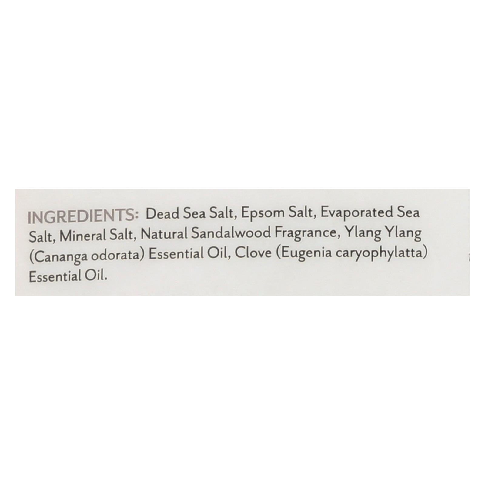Soothing Touch Bath Salts - Balancing Soak - 32 Oz - Maras Green