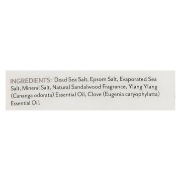 Soothing Touch Bath Salts - Balancing Soak - 32 Oz - Maras Green