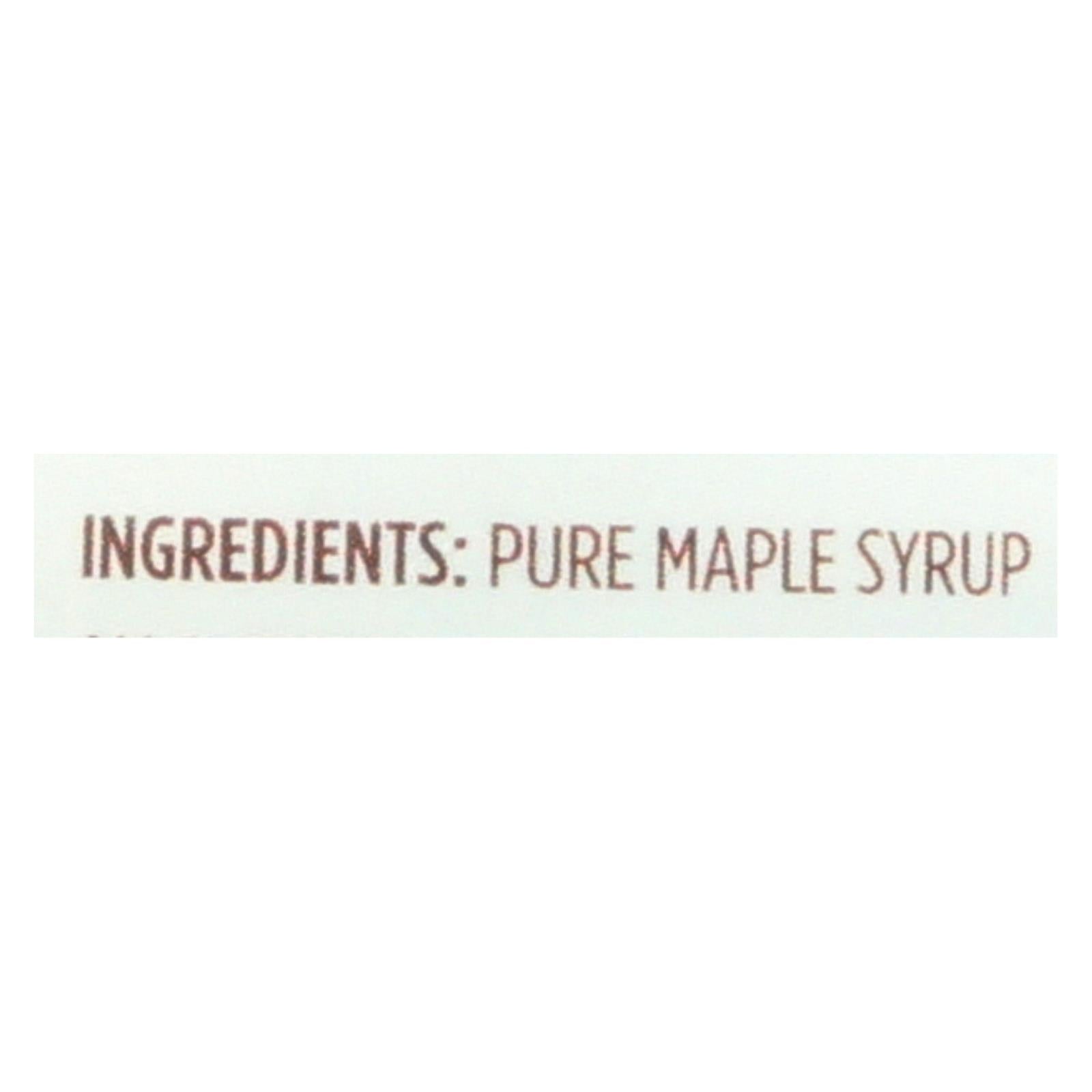 Butternut Mountain Farm - Maple Syrup - Amber Grade A - Case Of 24 - 8 Fl Oz. - Maras Green