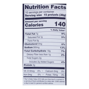 Gratify Pretzel Thin - Everything - Case Of 6 - 10.5 Oz - Maras Green