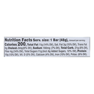 Quantum Energy Squares - Bar Caffe Mocha Almd Chip - Cs Of 8-1.69 Oz - Maras Green