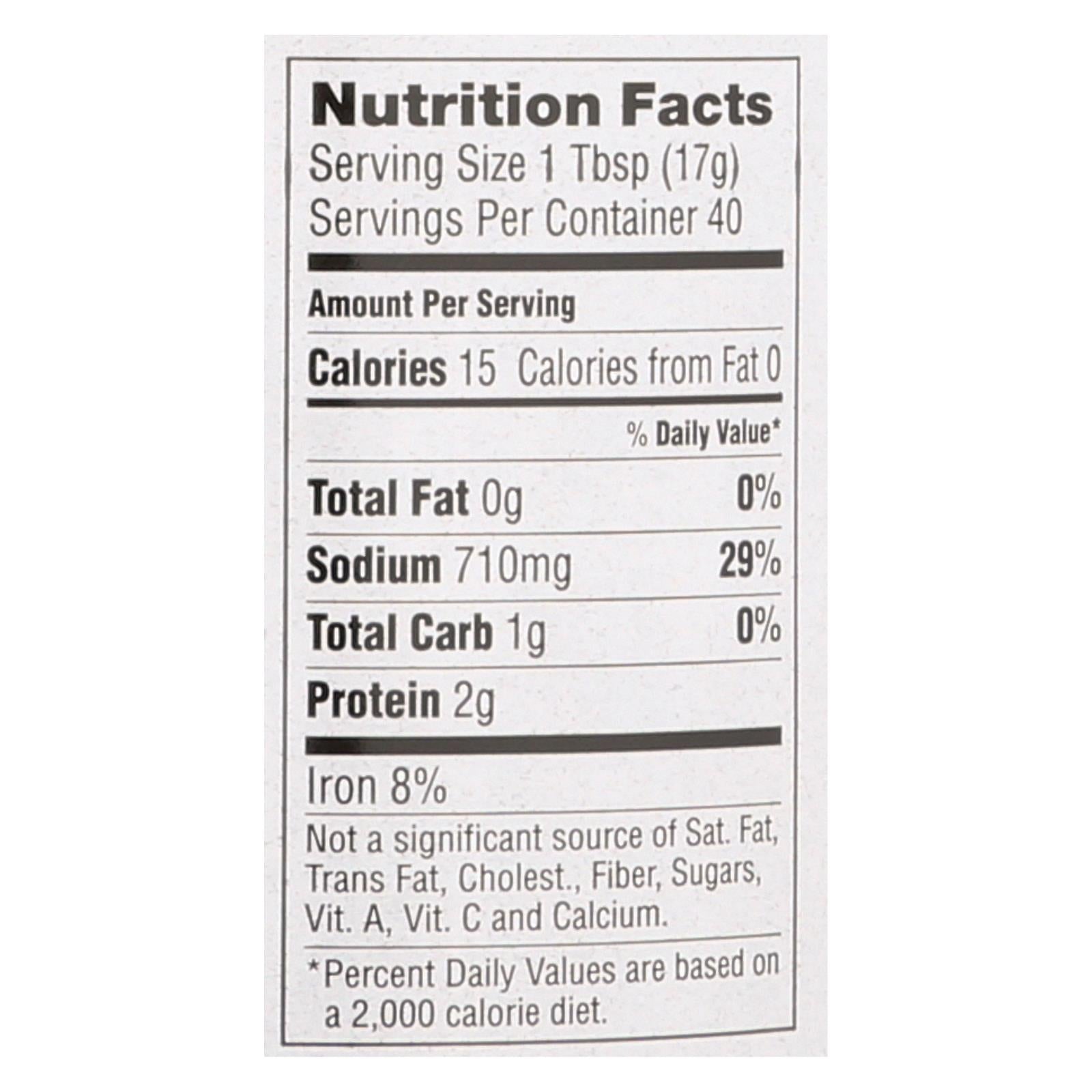 San - J Tamari Soy Sauce - Reduced Sodium - Case Of 6 - 20 Fl Oz. - Maras Green