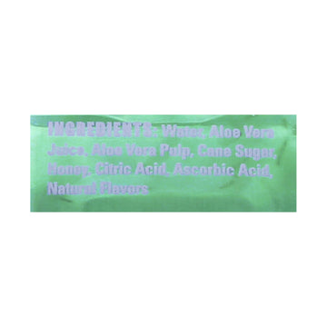Alo Original Exposed Aloe Vera Juice Drink - Original And Honey - Case Of 12 - 16.9 Fl Oz. - Maras Green