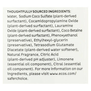 Earth Friendly Dish Mate Liquid Dish Soap - Bamboo Lemon - Case Of 6 - 25 Fl Oz. - Maras Green