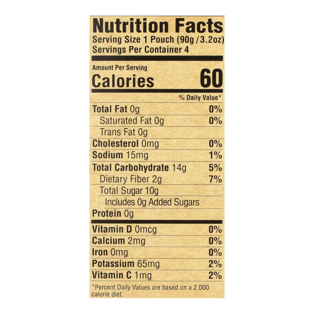 North Coast - Applesauce Pouch - Case Of 6 - 4/3.2 Oz - Maras Green