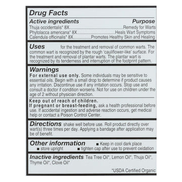 Forces Of Nature - Wart Contrl Extra - 1 Each - 4 Ml - Maras Green