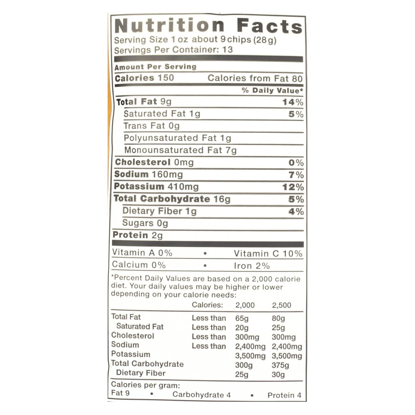 Kettle Brand Salt & Pepper Krinkle Cut Potato Chips - Case Of 9 - 13 Oz - Maras Green