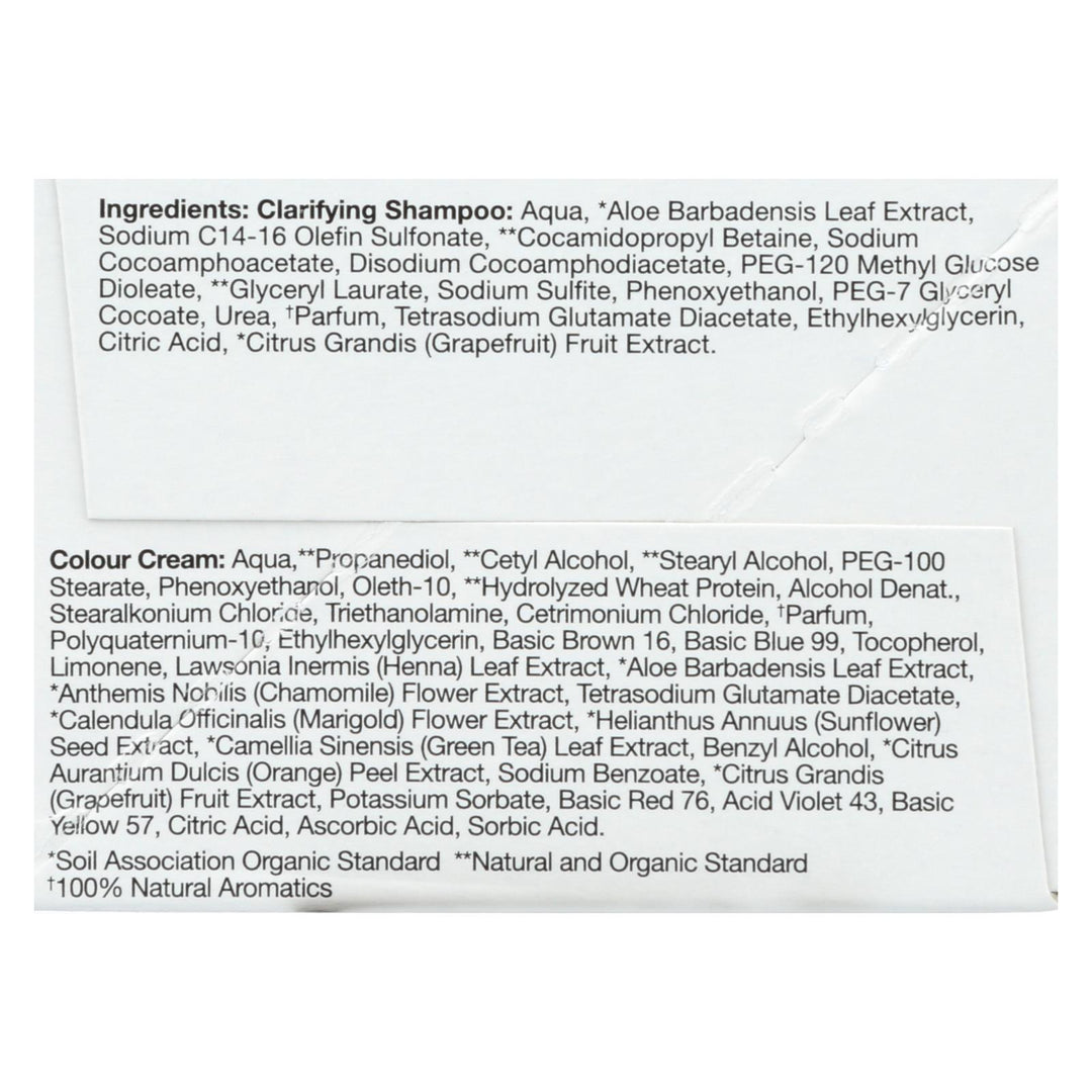 Tints Of Nature - Henna Cream Light Brown - 2.46 Fz - Maras Green