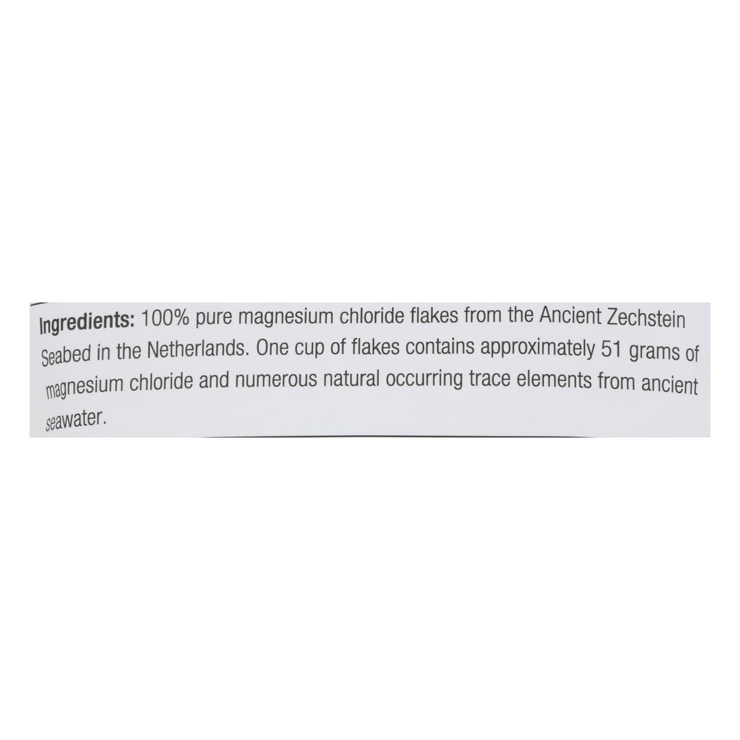 Life Flo - Magnesium Flakes Pure - 1 Each - 1.65 Lb - Maras Green