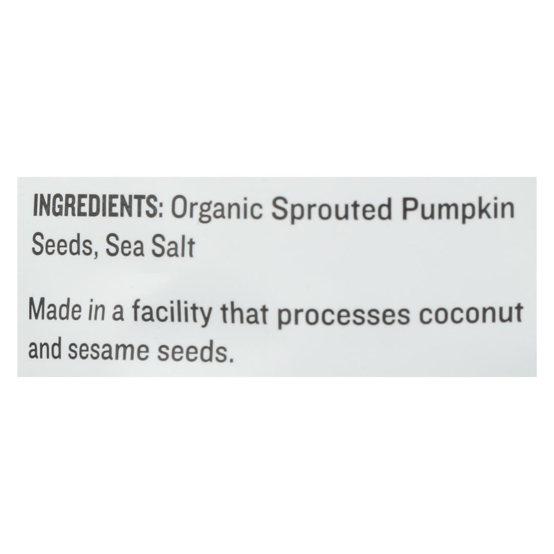 Go Raw Sprouted Seeds, Pumpkin With Celtic Sea Salt - Case Of 6 - 14 Oz - Maras Green