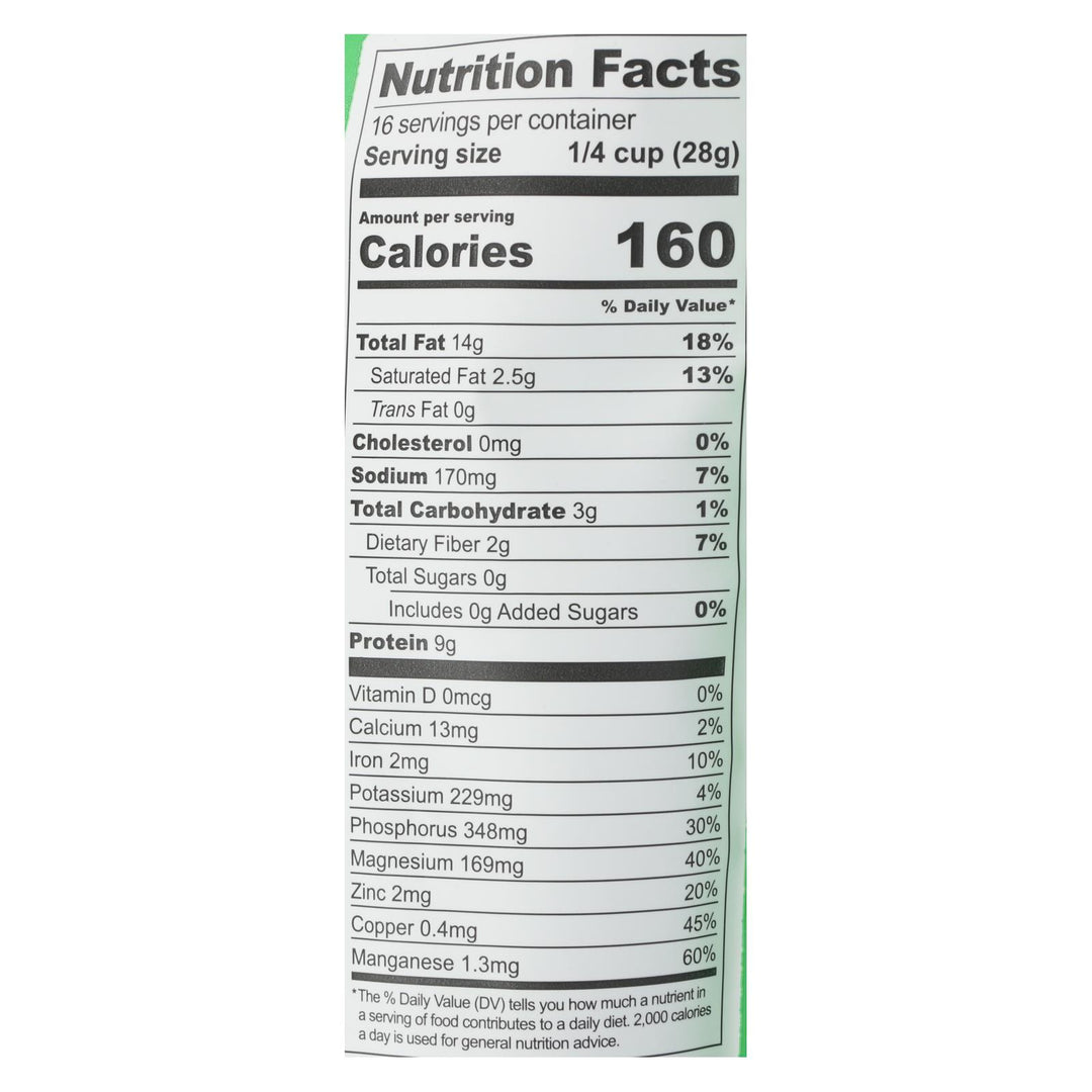 Go Raw Sprouted Seeds, Pumpkin With Celtic Sea Salt - Case Of 6 - 14 Oz - Maras Green