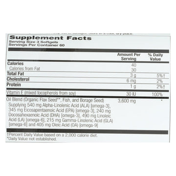 Natural Life Pet Products - Total Efa 1200 Mg - 1 Each-180 Sgel - Maras Green