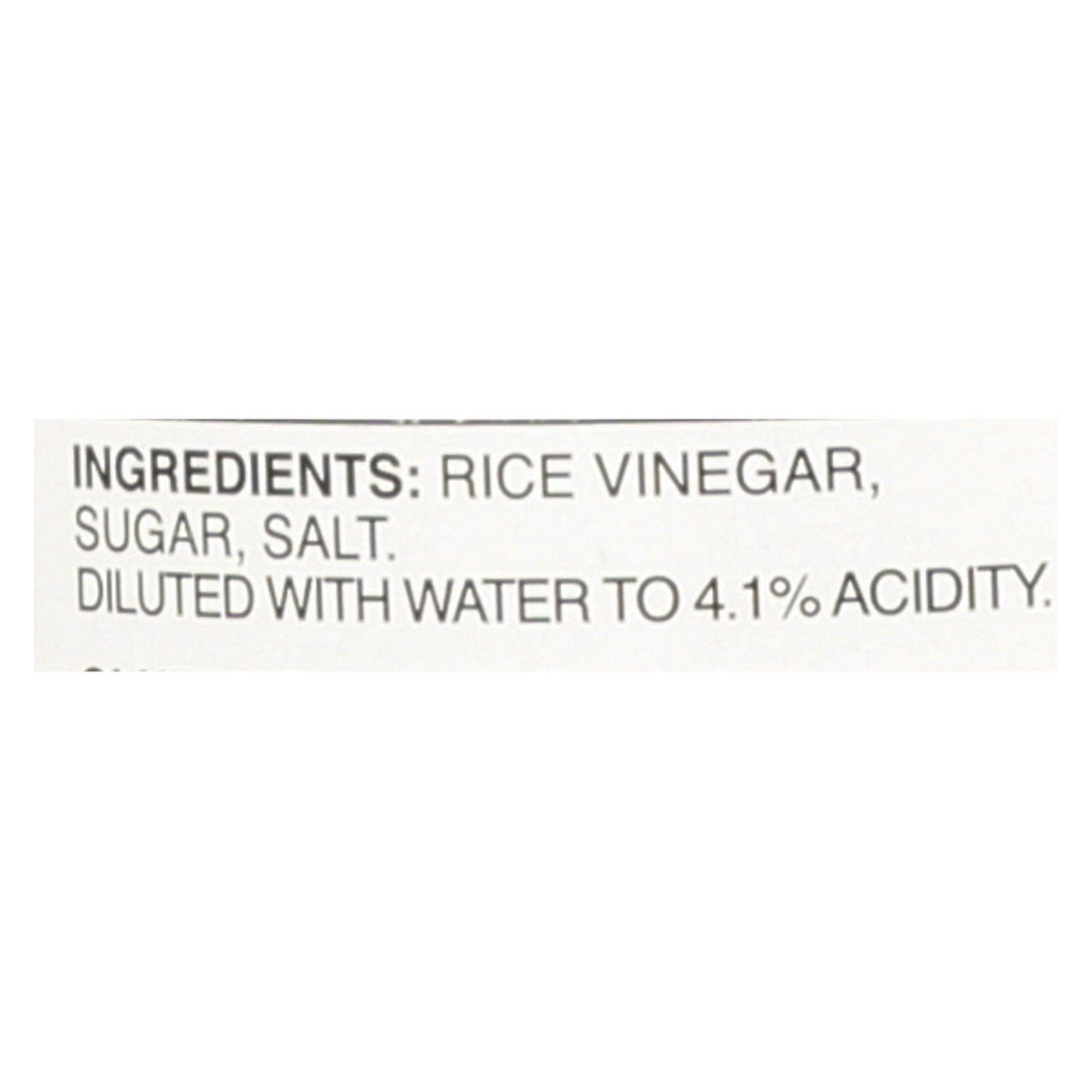 Marukan Seasoned Gourmet - Rice Vinegar - Case Of 6 - 12 Fl Oz. - Maras Green