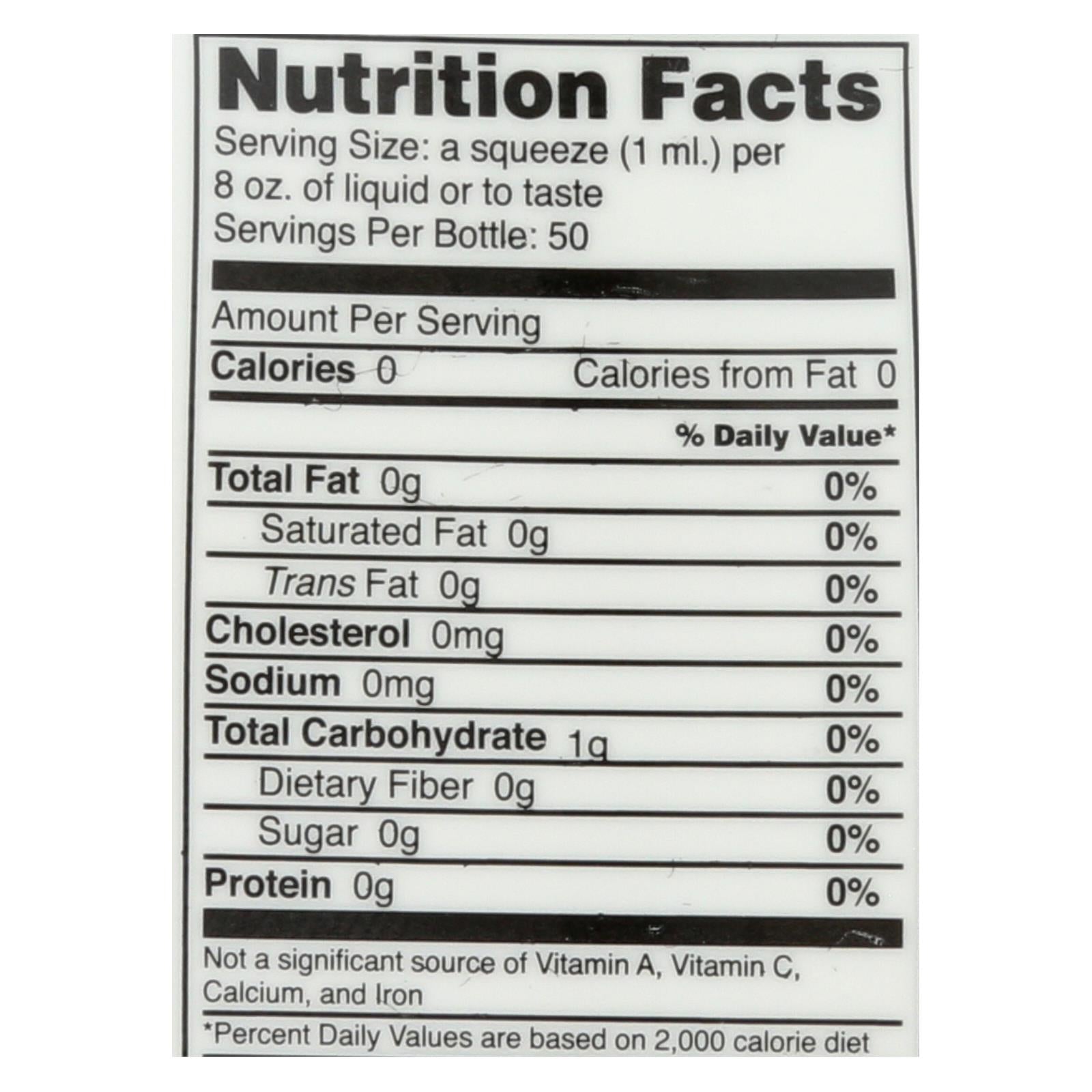 Sweetleaf Vanilla Sweet Drops - 1 Each - 1.7 Oz - Maras Green