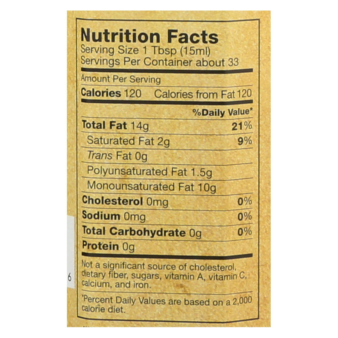 Lucini Italia Olive Oil - Organic - X - virgin - Large - Case Of 6 - 16.9 Fl Oz - Maras Green