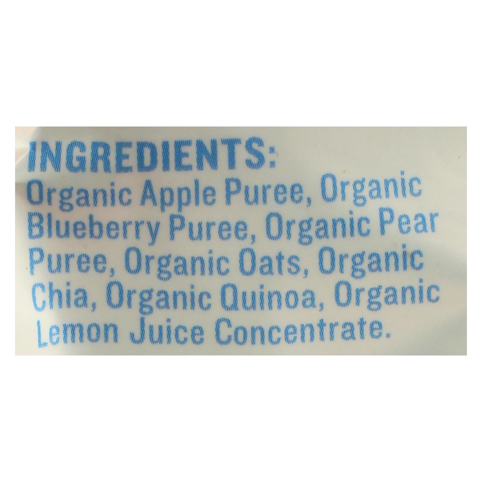 Peter Rabbit Organics - Oats&seeds Apl&blueb - Case Of 10 - 4 Oz - Maras Green