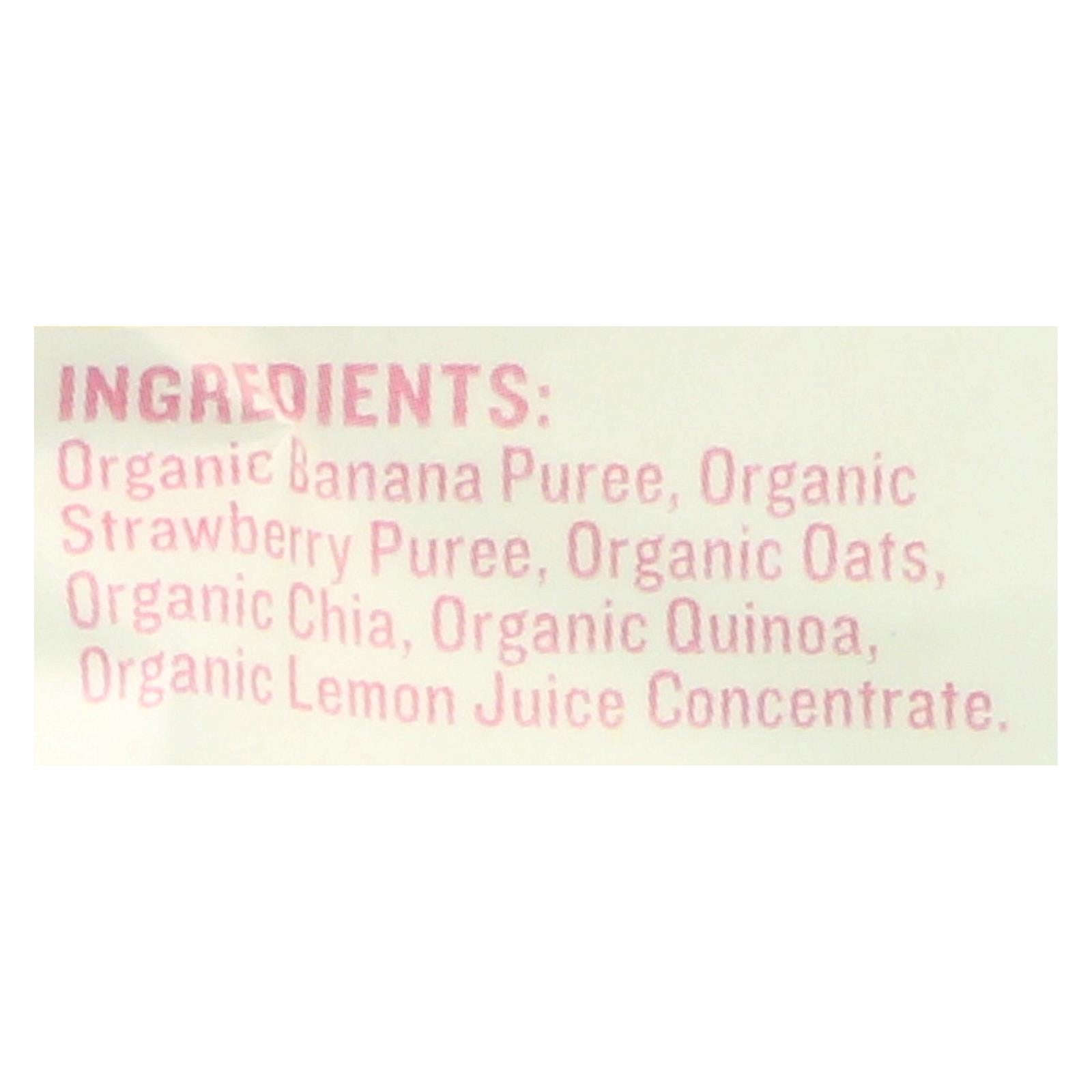 Peter Rabbit Organics - Oats&seeds Bana&straw - Case Of 10 - 4 Oz - Maras Green