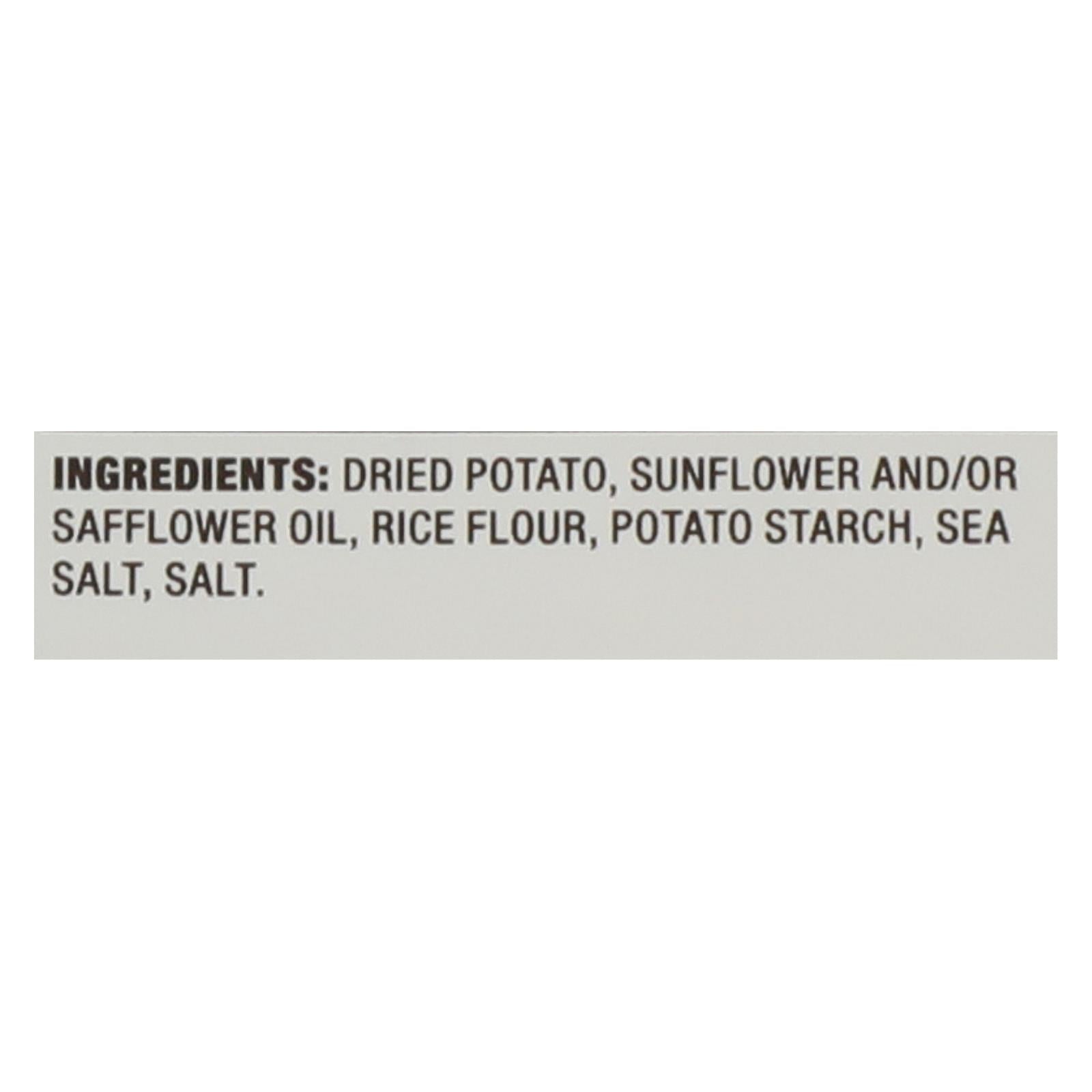 Popchips Potato Chip - Sea Salt - Case Of 24 - 0.8 Oz. - Maras Green