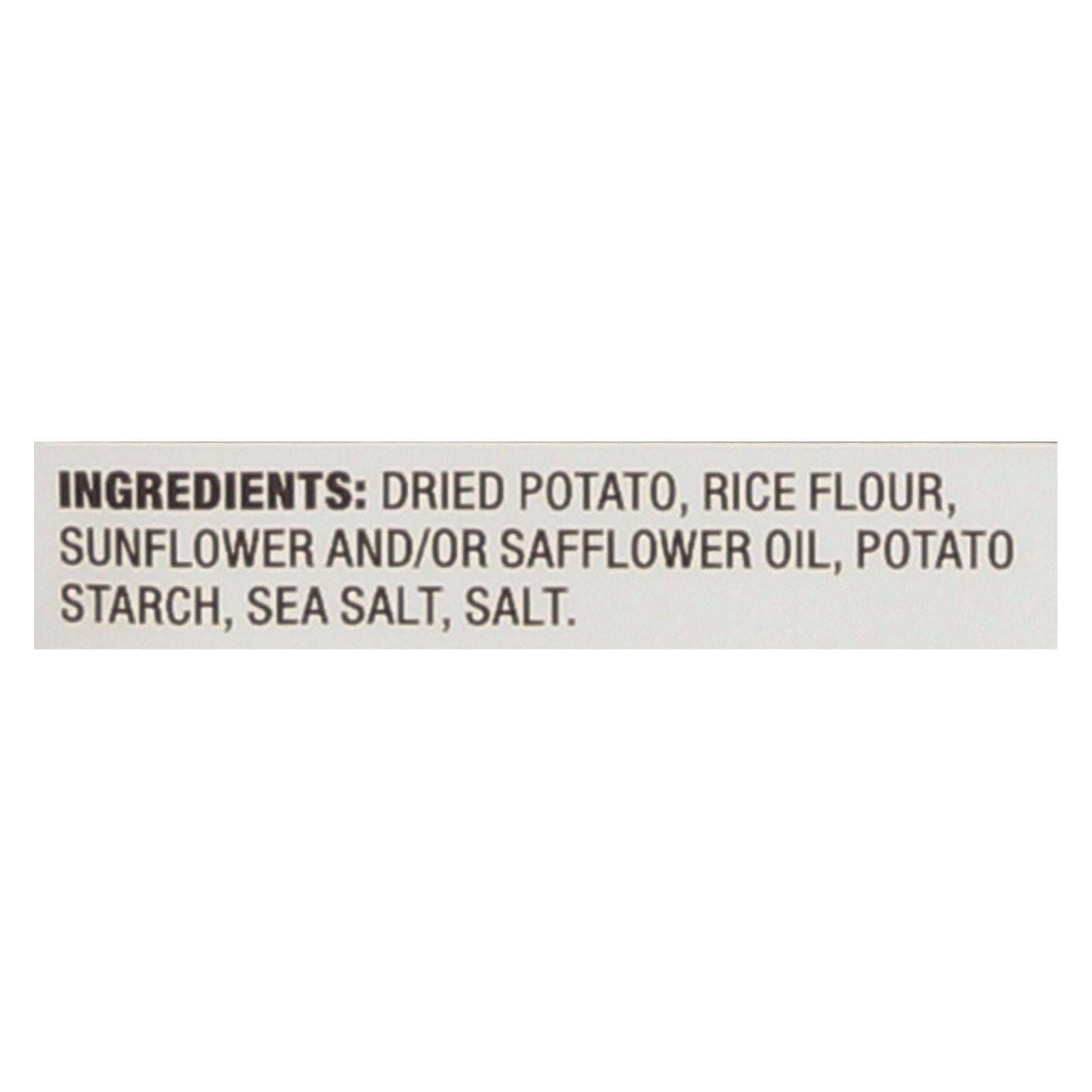 Popchips Potato Chip - Sea Salt - Case Of 24 - 0.8 Oz. - Maras Green