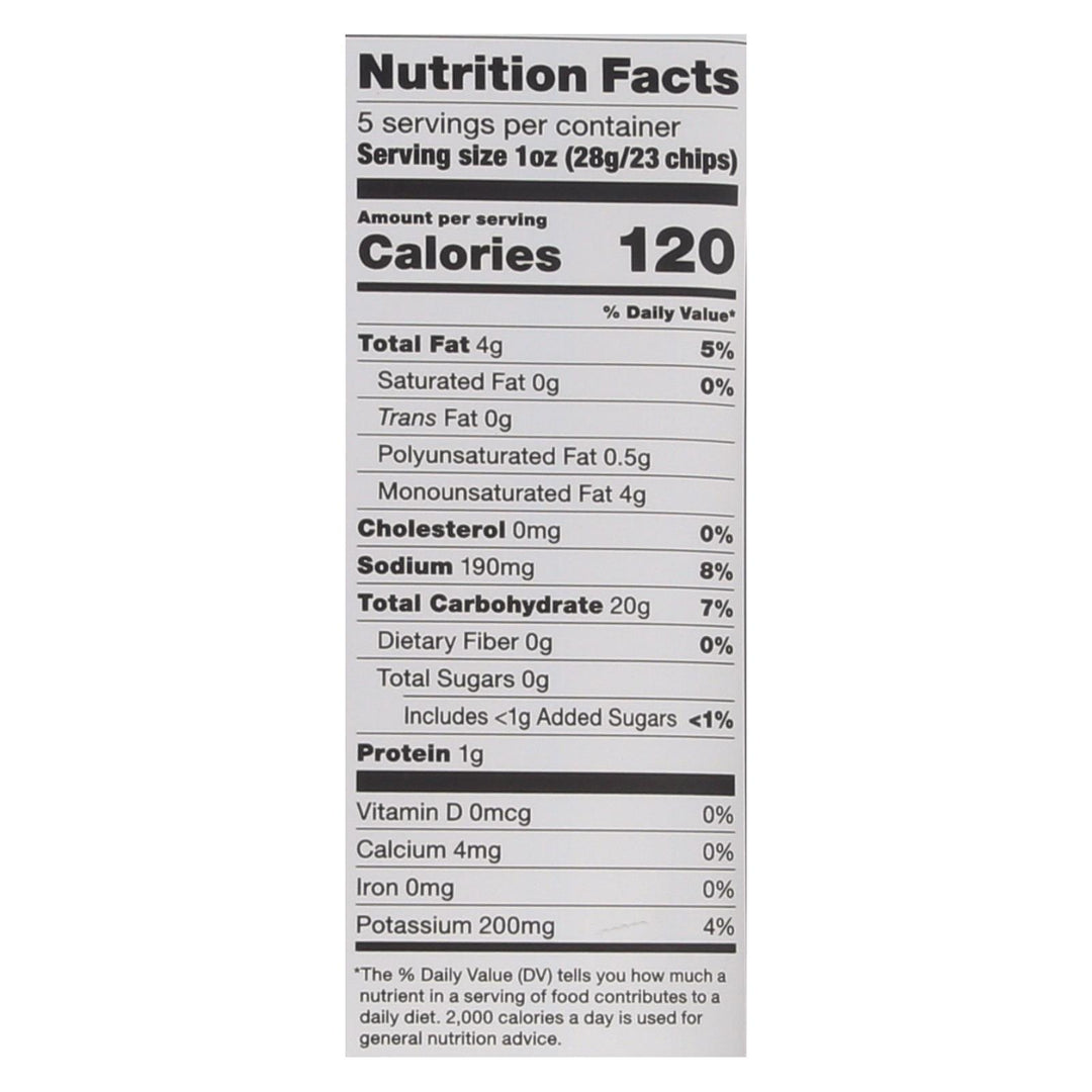 Popchips Potato Chip - Sea Salt - Case Of 12 - 5 Oz - Maras Green