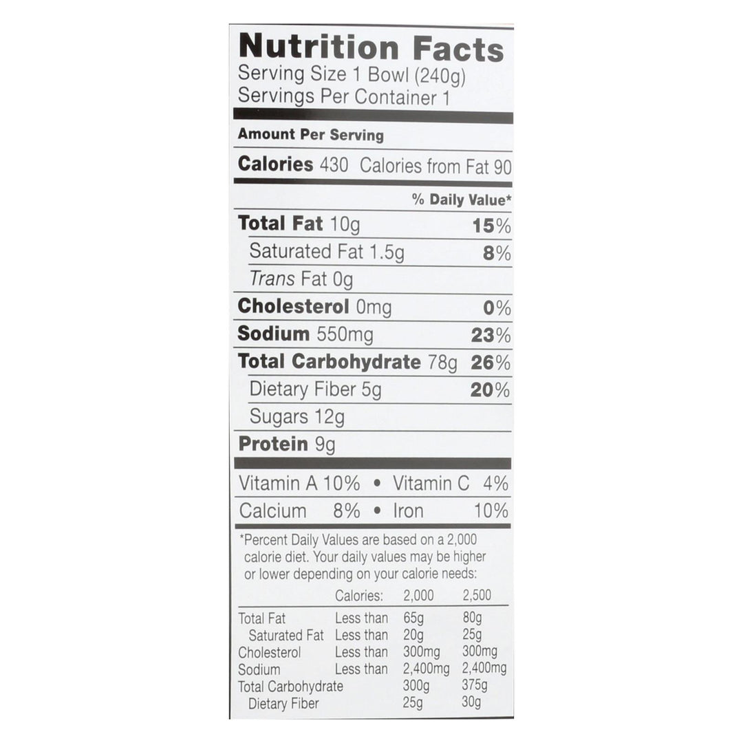 Simply Asia Noodle Bowl - Spicy Kung Pao - Case Of 6 - 8.5 Oz. - Maras Green