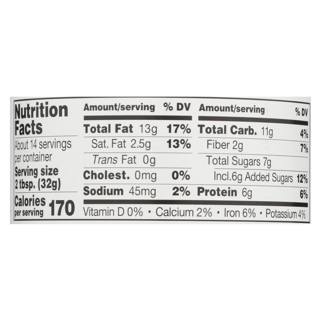 Peanut Butter And Co Peanut Butter - Dark Chocolate Dreams - Case Of 6 - 16 Oz. - Maras Green