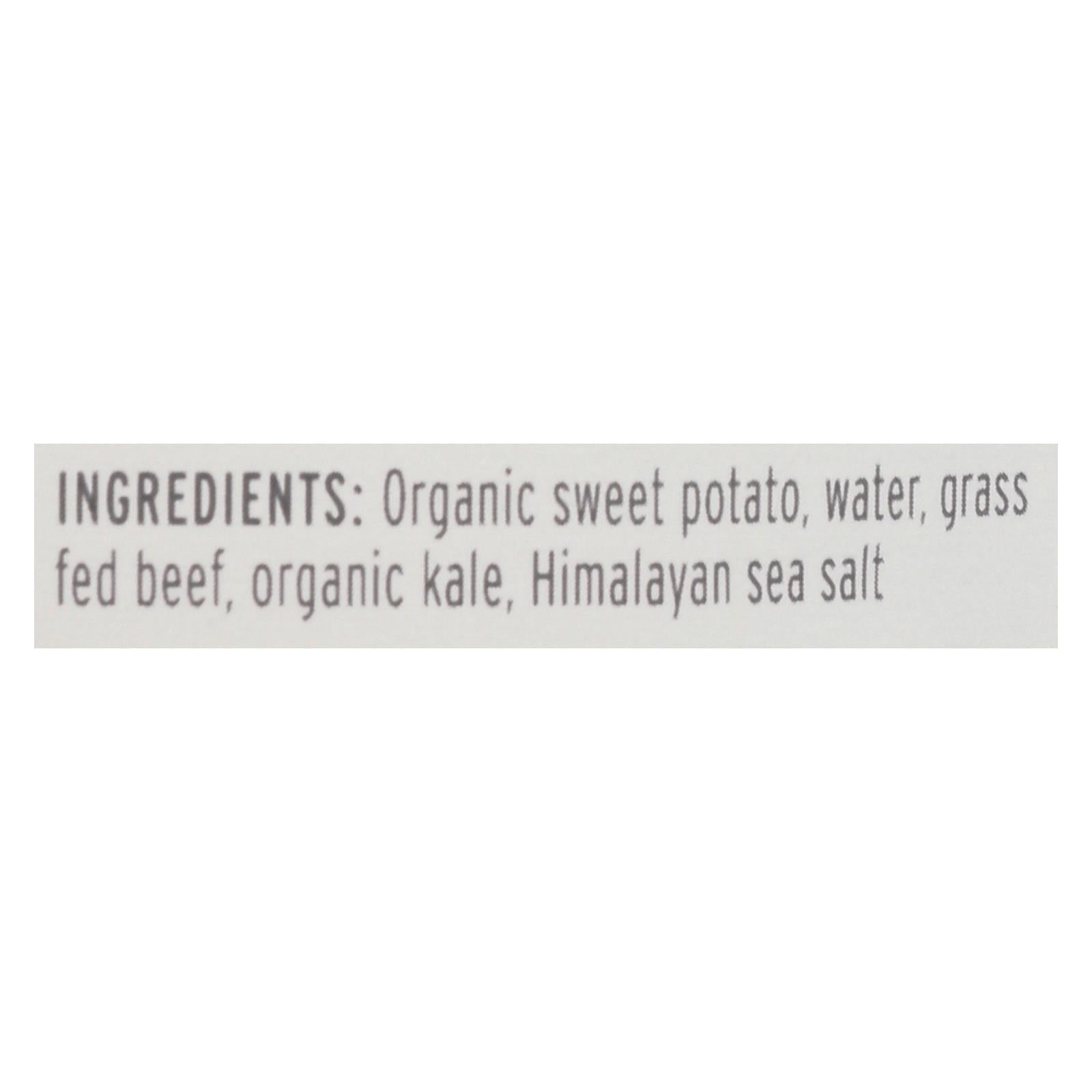 Serenity Kids Llc - Pouch Beef Kale S Pot - Case Of 6 - 3.5 Oz - Maras Green