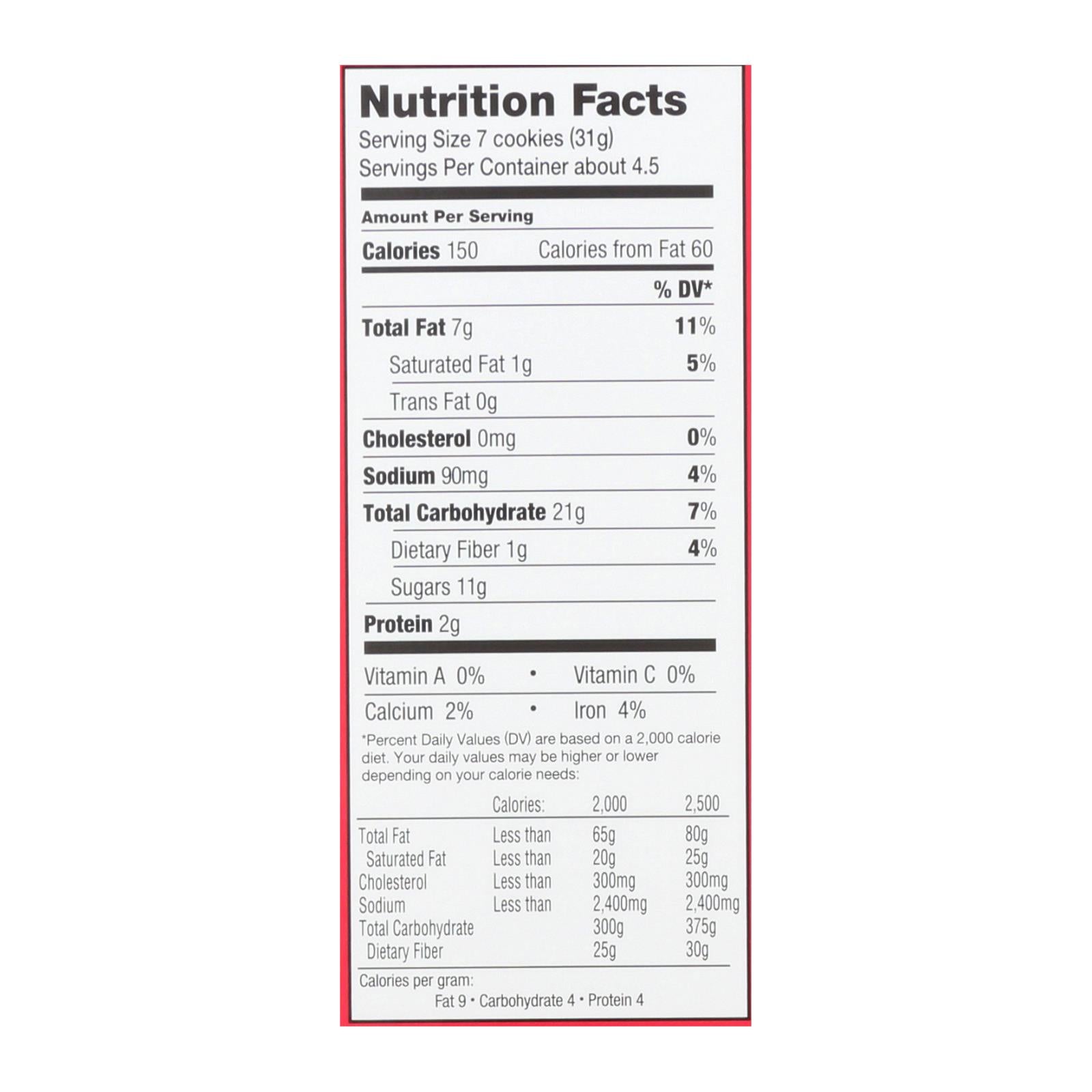 Homefree - Gluten Free Mini Cookies - Chocolate Chip - Case Of 6 - 5 Oz. - Maras Green