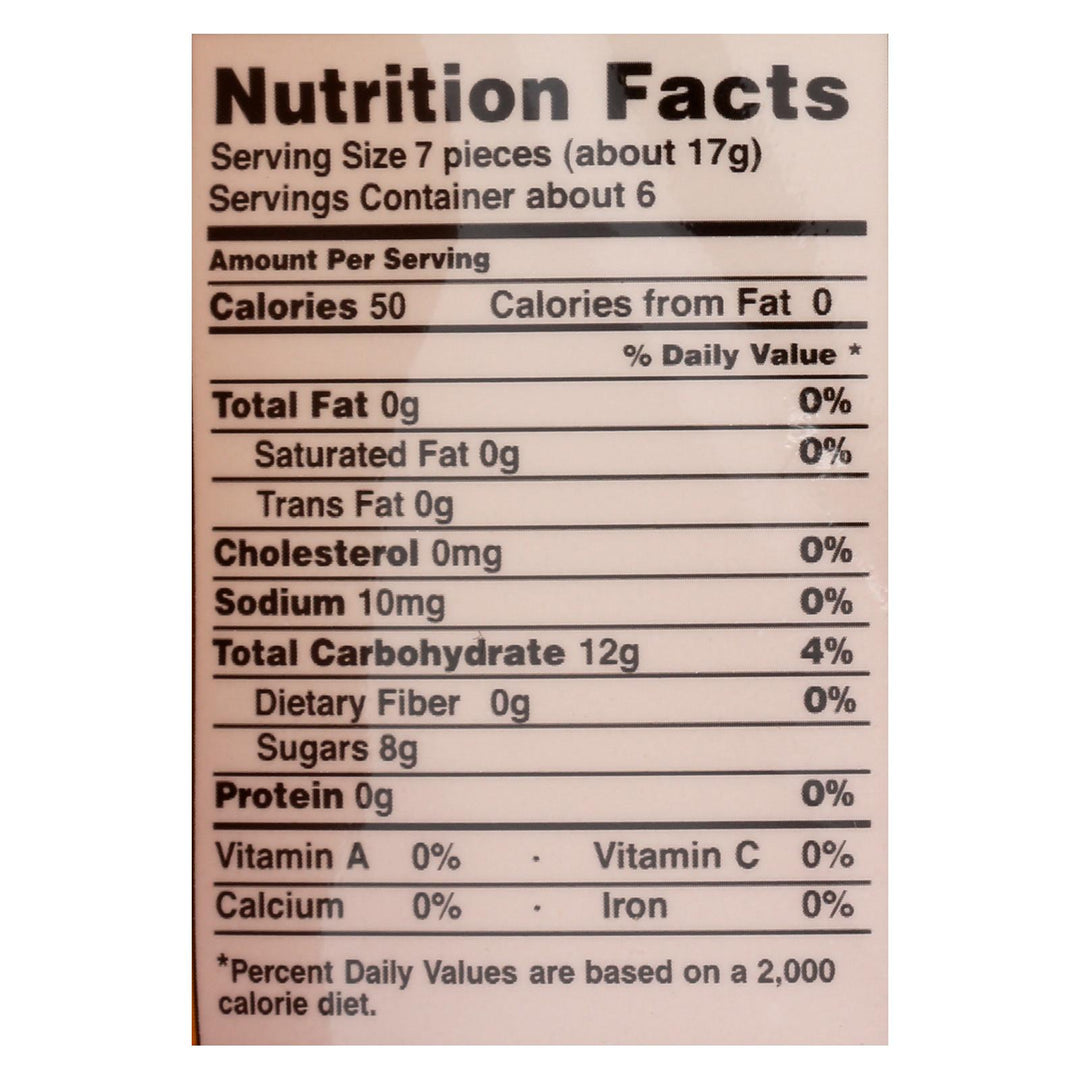 The Ginger People Gin Gins Ginger Spice Drops - Case Of 12 - 3.5 Oz - Maras Green