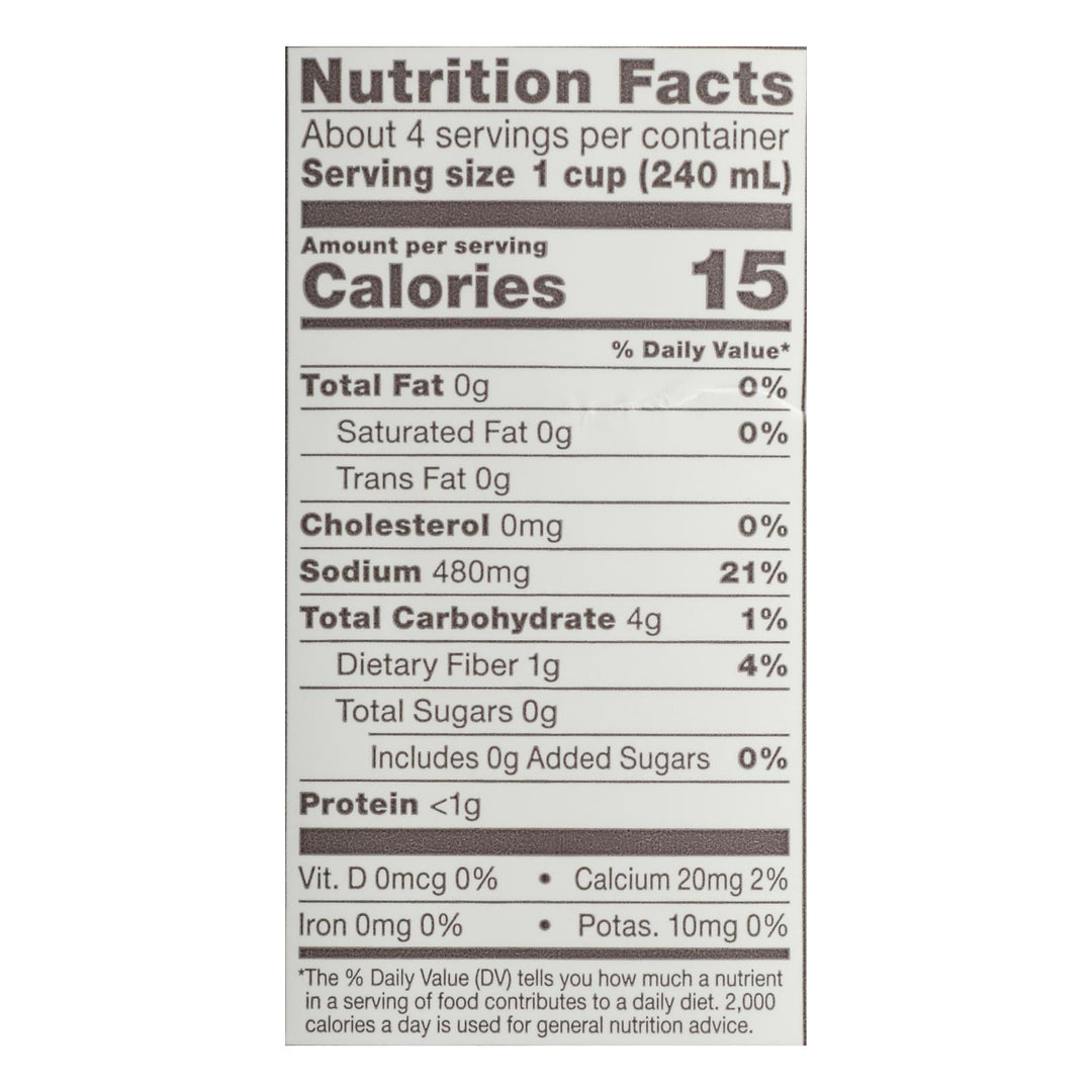 Bonafide Provisions - Broth Vegetable - Case Of 6 - 32 Oz - Maras Green