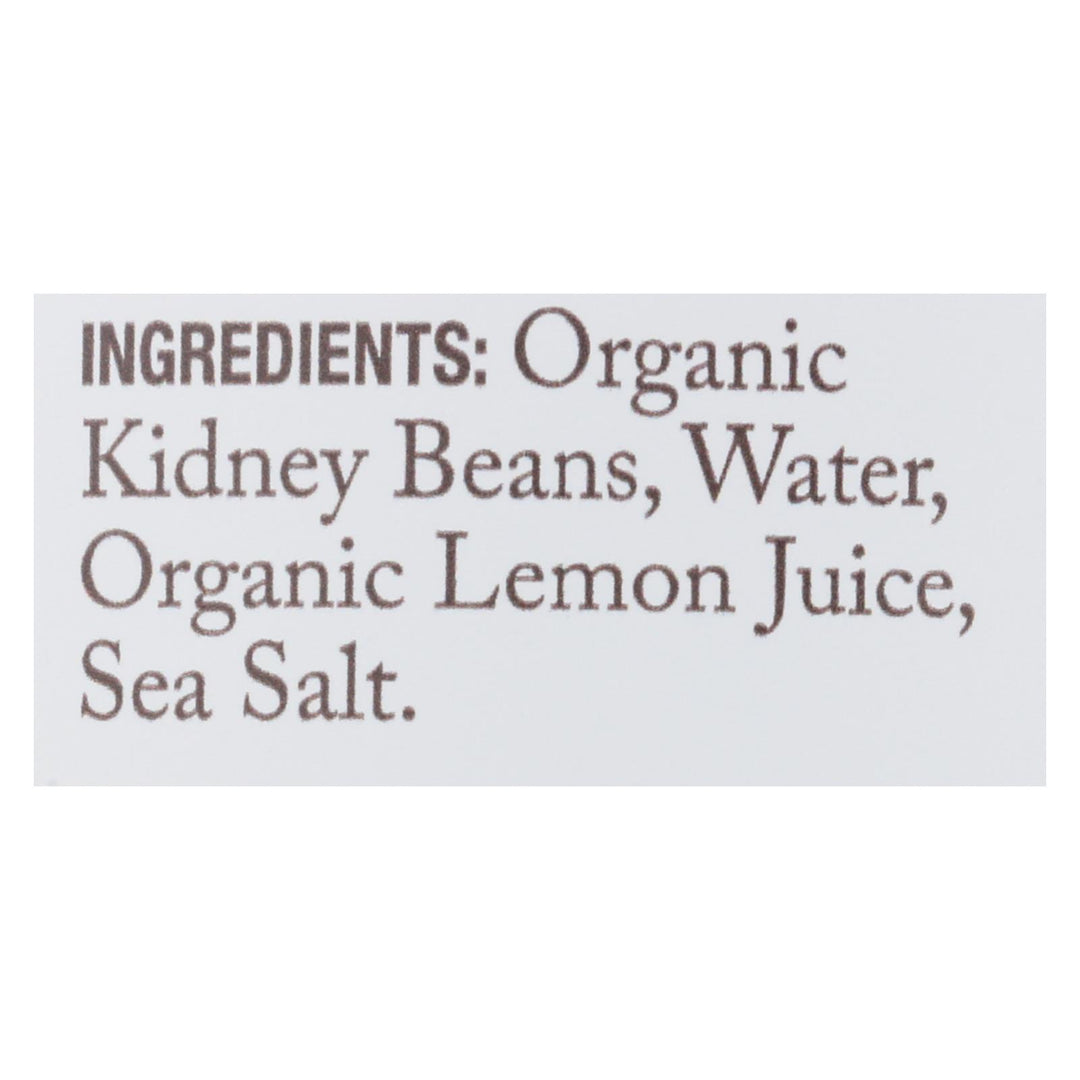 Jovial - Beans Organic Kidney - Case Of 6 - 13 Oz - Maras Green