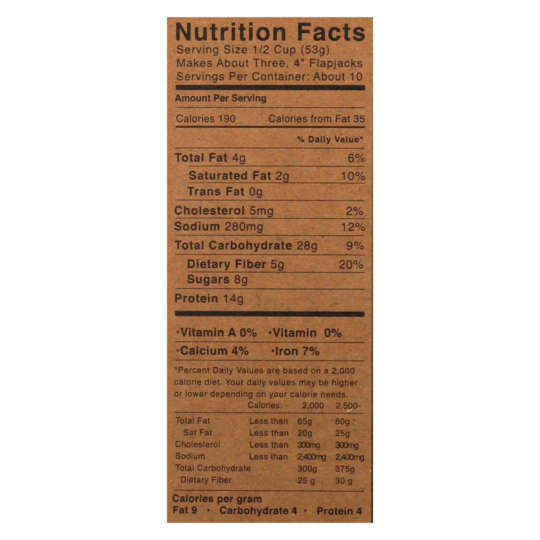 Kodiak Cakes Power Cakes Dark Chocolate Flapjack And Waffle Mix - Case Of 6 - 18 Oz - Maras Green