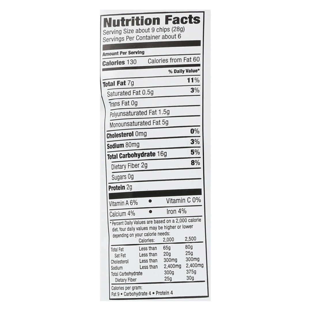 Way Better Snacks Tortilla Chips - Sweet Potato - Case Of 12 - 5.5 Oz. - Maras Green