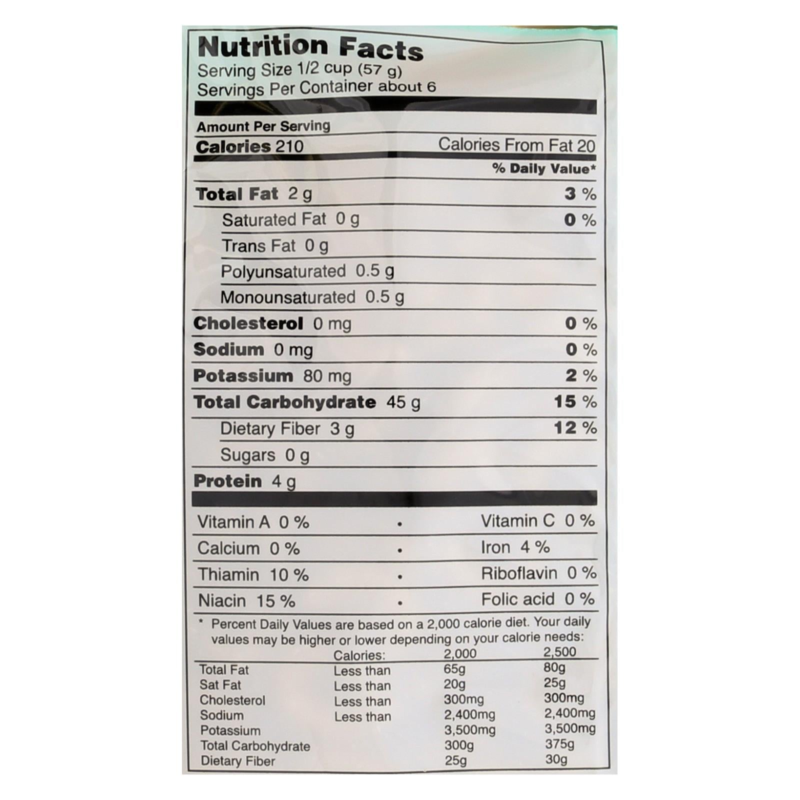 Tinkyada Organic Brown Rice Pasta - Elbows - Case Of 12 - 12 Oz - Maras Green