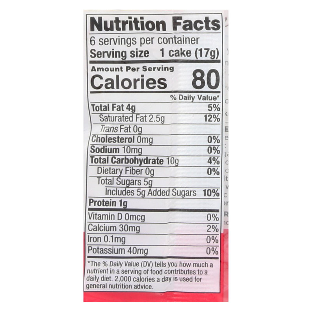 Element Organic Dipped Rice Cakes - Strawberry&