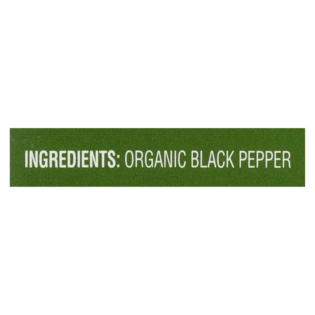 Simply Organic Ground Black Pepper - Case Of 6 - 4 Oz. - Maras Green