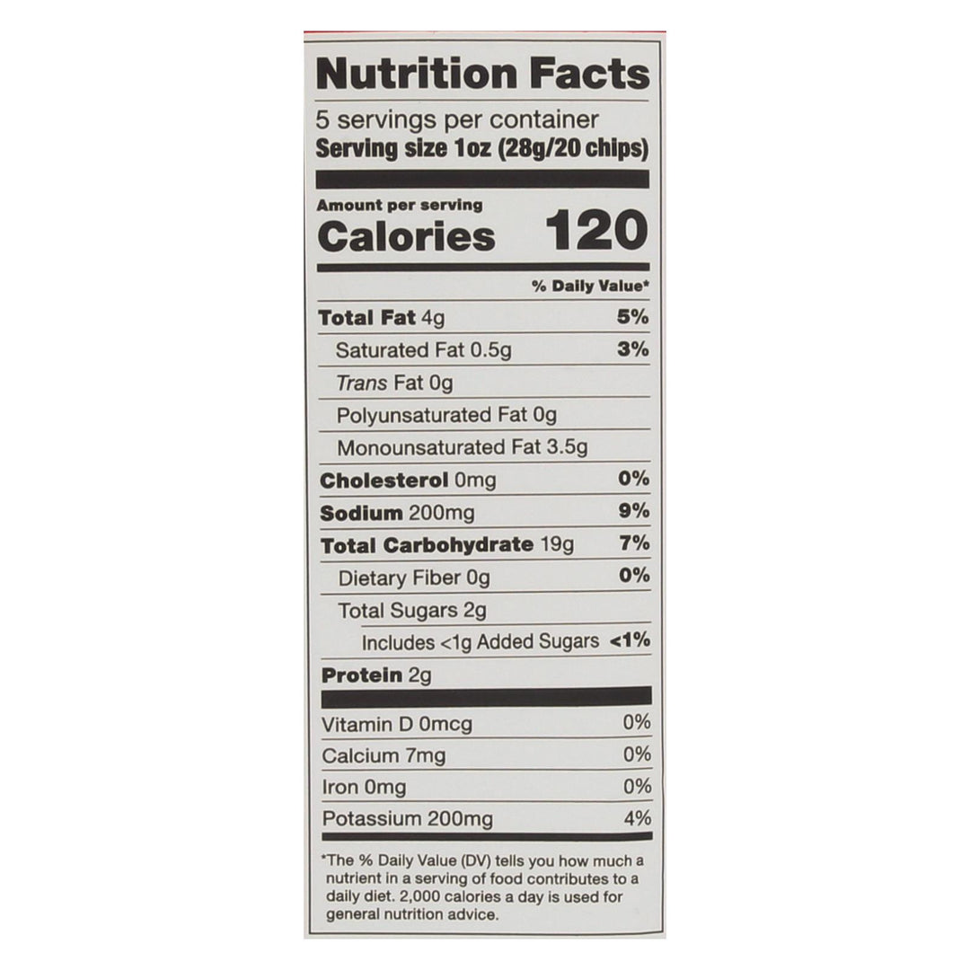 Popchips Potato Chip - Bbq - Case Of 12 - 5 Oz - Maras Green