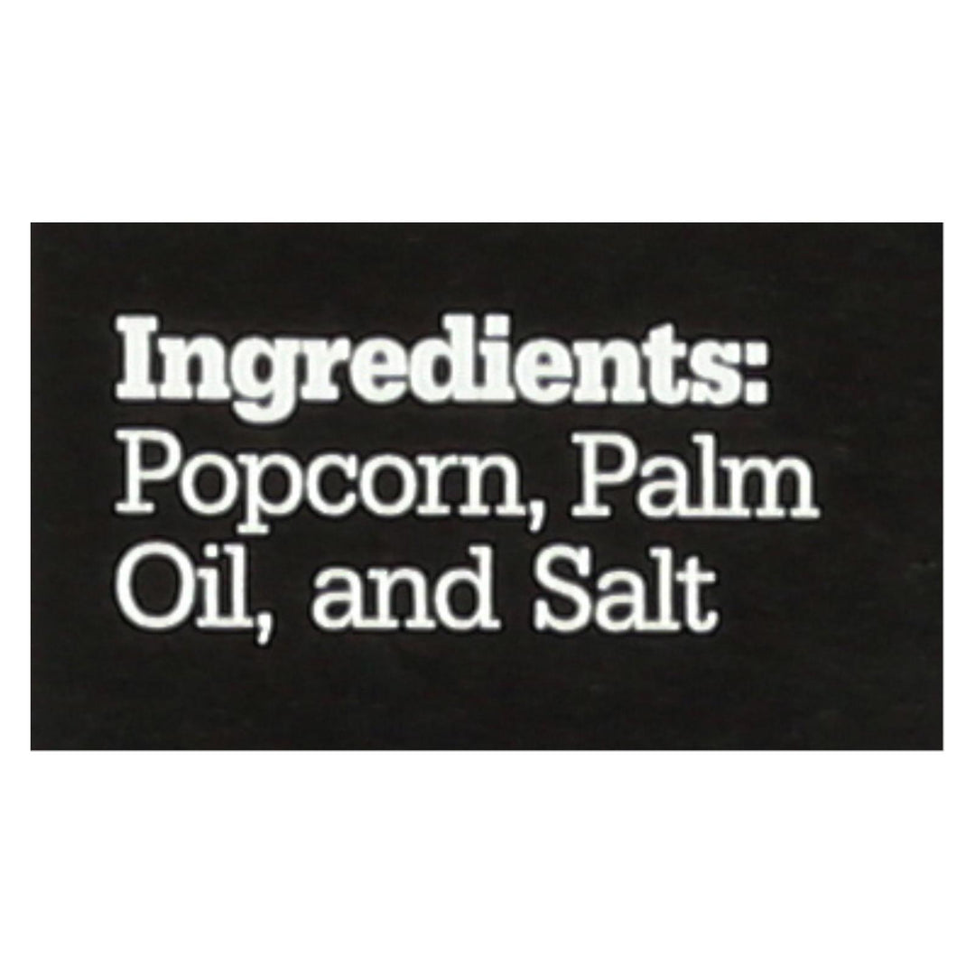 Black Jewell Microwave Popcorn - Natural - Case Of 6 - 10.5 Oz. - Maras Green