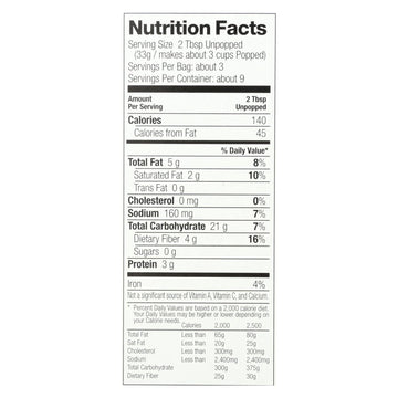 Black Jewell Microwave Popcorn - Natural - Case Of 6 - 10.5 Oz. - Maras Green