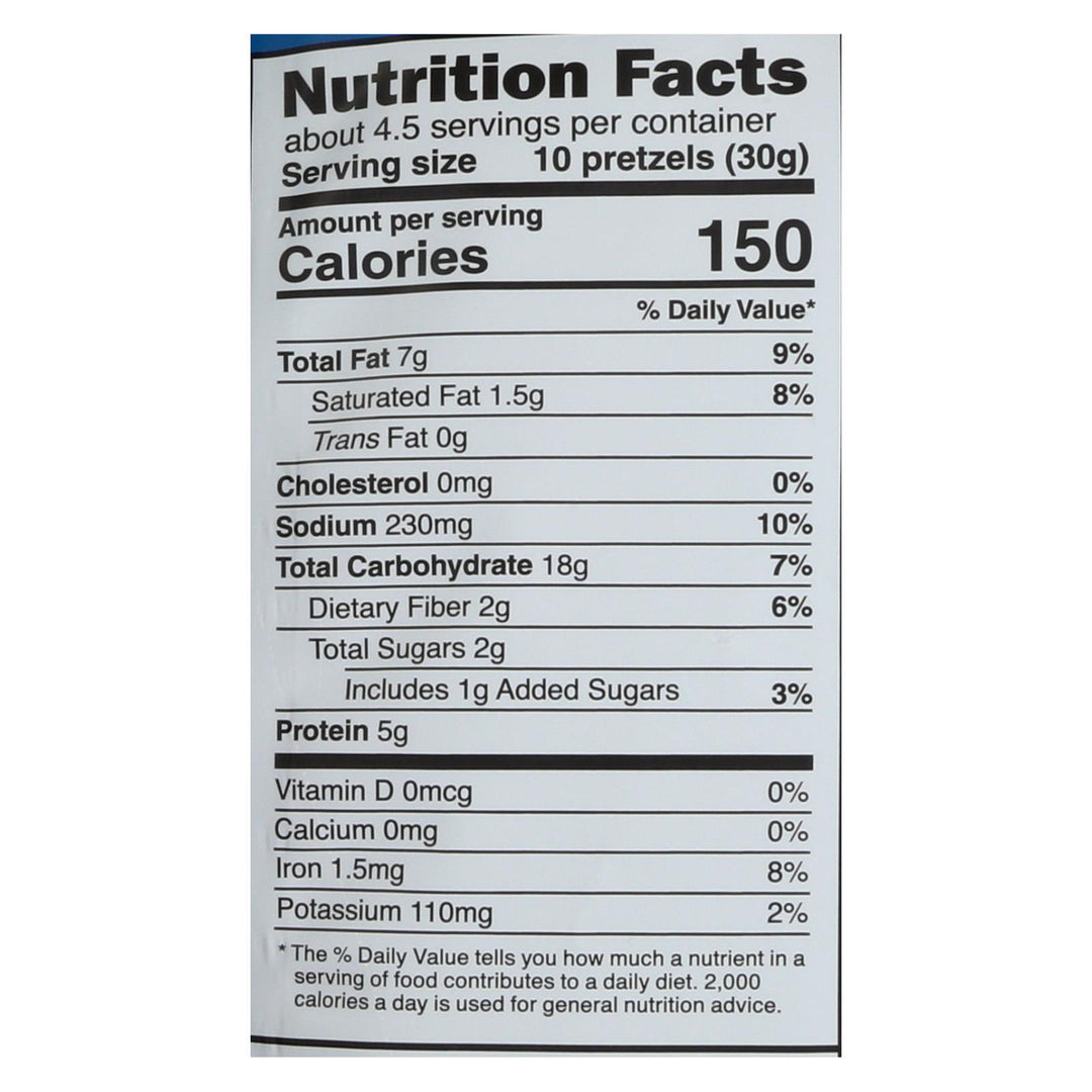 Good Health Butter Pretzels - Peanut Salted - Case Of 12 - 5 Oz. - Maras Green