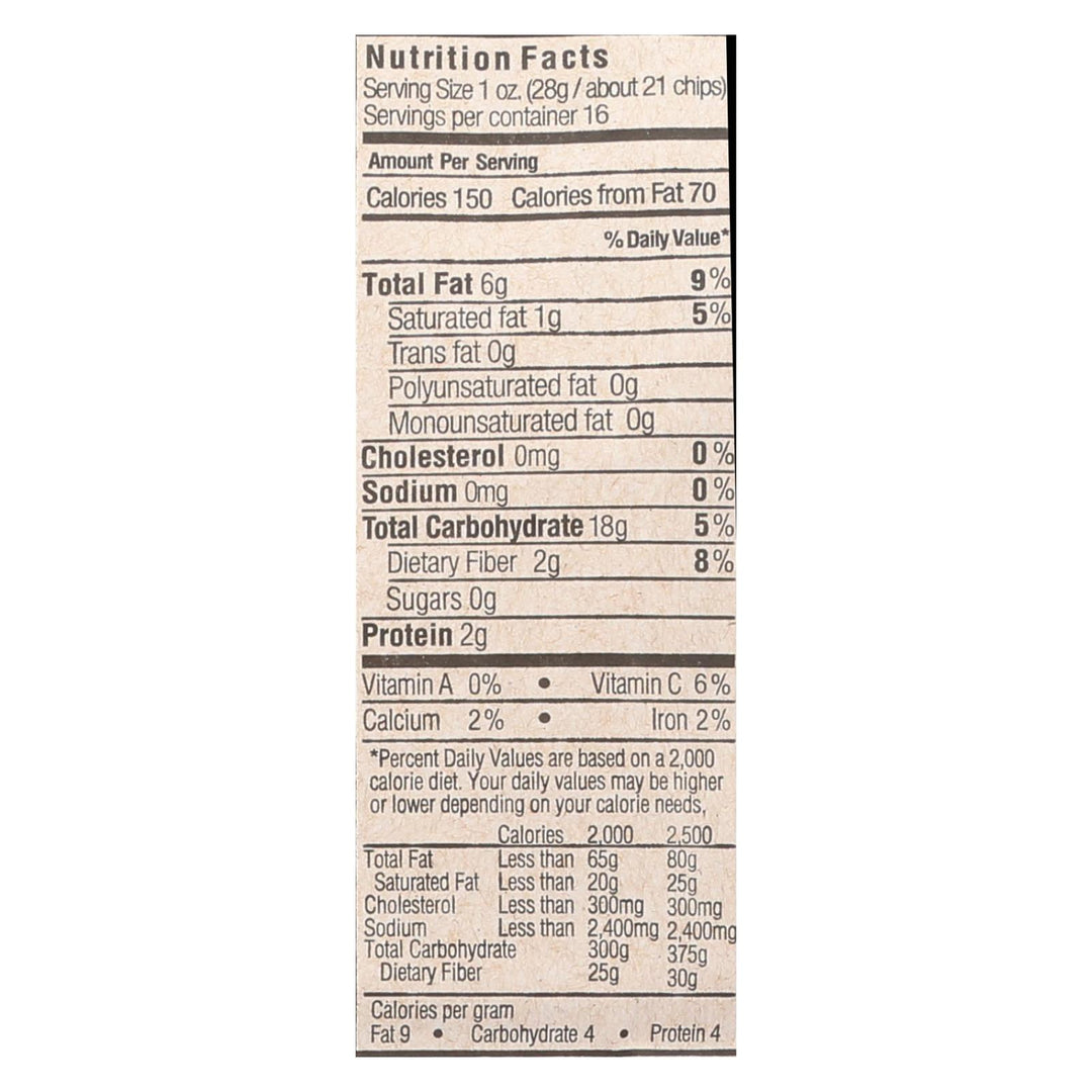 Xochitl Corn Chips - Unsalted - Case Of 9 - 16 Oz. - Maras Green